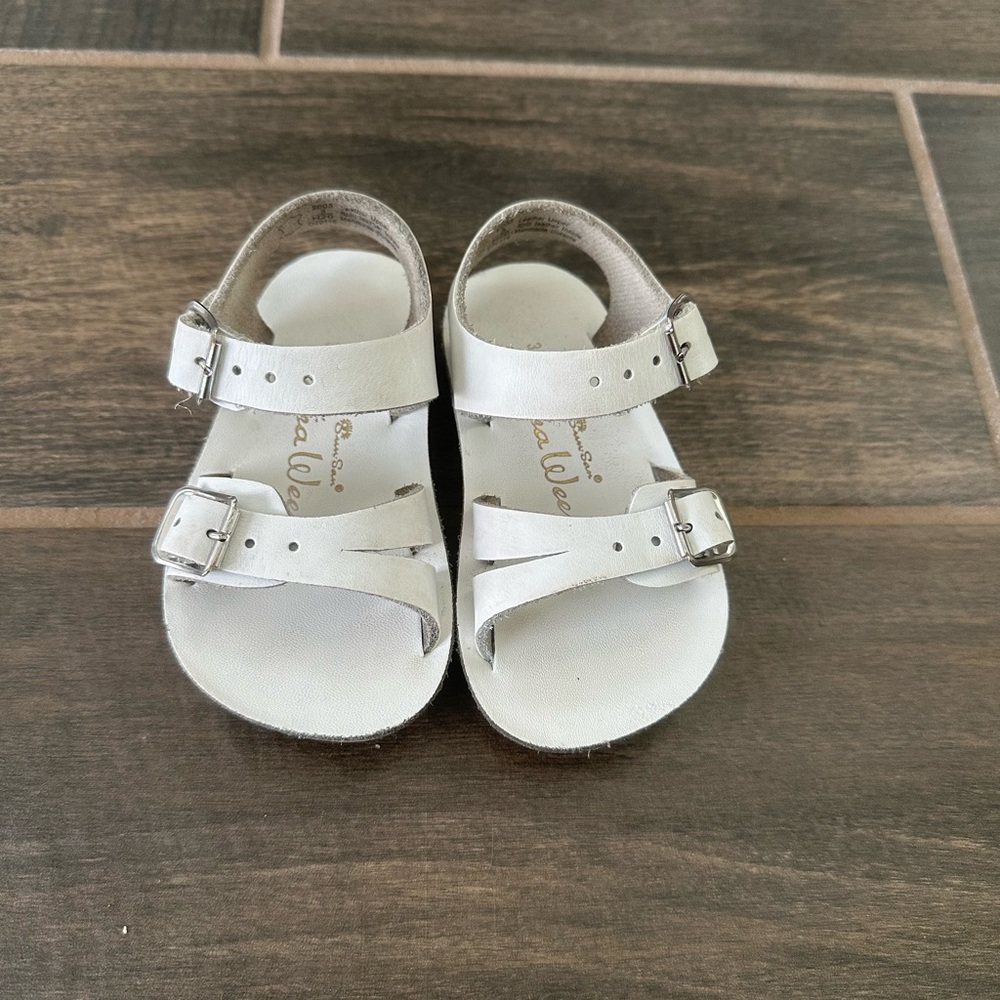 Sea Wees White Toddler Sandals